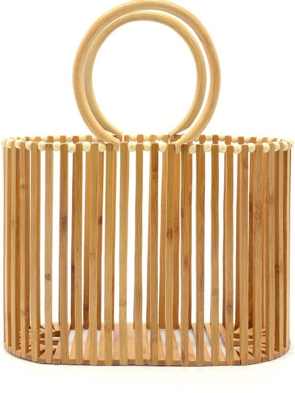Chic Women’s Bamboo Handle Tote Bag | Stylish Handbags for Everyday Use